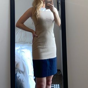 The Limited sleeveless block dress